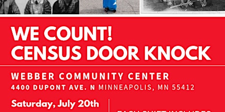 We Count! Census Door-knock primary image