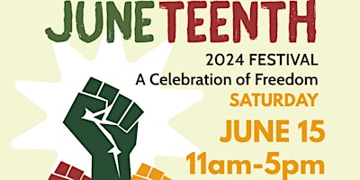 UJIMA JUNETEENTH FESTIVAL TO CELEBRATE FREEDOM primary image