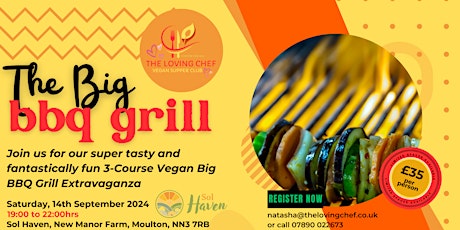 THE LOVING CHEF VEGAN SUPPER CLUB