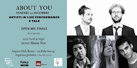 Immagine principale di About You per la RAW Art Night |  Live Performance 