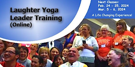 Laughter Yoga Leader Training 2 Day online primary image
