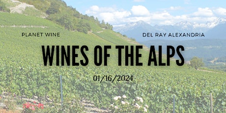 WINE CLASS - Wines of The Alps primary image