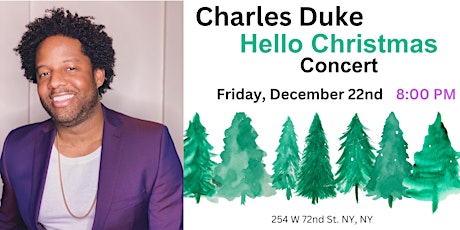 Hauptbild für Charles Duke Hello Christmas Concert