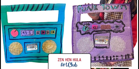 ZENHENHULA ART CLUB: Historical Boom Boxes (5-12yo) with Kathryn O'Connor primary image