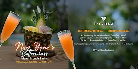 Image principale de New Years Bottomless  Island Brunch!  (Bottomless Mimosas and Tapas)