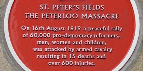 PETERLOO MASSACRE 200th Anniversary - Guided Walking Tour primary image