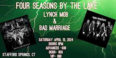 LYNCH MOB And BAD MARRIAGE At Four Seasons By The primary image