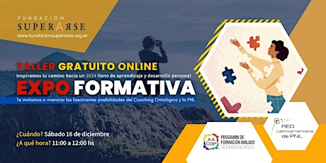 Hauptbild für EXPO FORMATIVA FUNDACIÓN SUPERARSE - TALLER GRATUITO