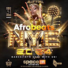 Afrobeats NYE 2024 - Open bar on New Years Eve primary image