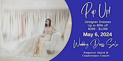 Imagem principal do evento Opportunity Bridal - Wedding Dress Sale - Grande Prairie
