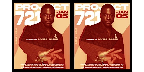 PROJECT 721 + SAINTS VS FALCONS WEEKEND KICKOFF HOSTED BY LANCE GROSS ! primary image