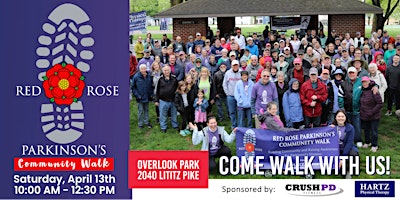 Primaire afbeelding van 2nd Annual Red Rose Parkinson's Community Walk