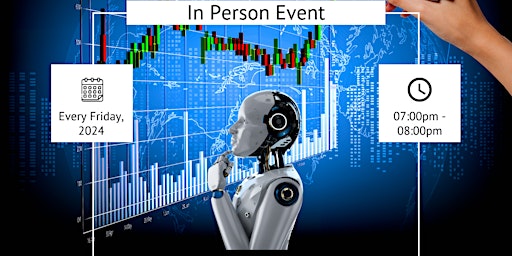 Imagem principal do evento Learn how to use AI to Trade forex