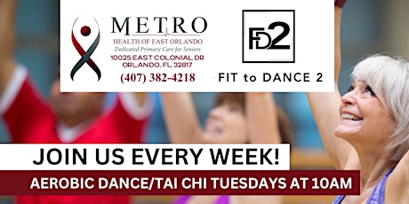 Free Aerobic Dance / Tai chi  for Senior Citizens at MetroHealth