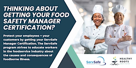 July ServSafe Classes