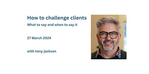 Imagem principal de How to challenge clients