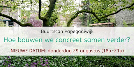 Primaire afbeelding van Buurtscan Papegaaiwijk - 3de sessie: Hoe bouwen we concreet samen verder?