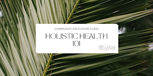 Imagen principal de Intro to Holistic Health 101