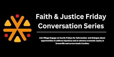 Imagem principal de Faith & Justice Friday Conversations