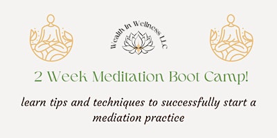 May Meditation Boot Camp! primary image