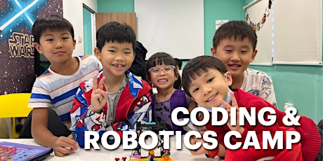 Coding (ScratchJr/Tynker/Scratch) & Robotics Camp for Ages 4 to 12 primary image