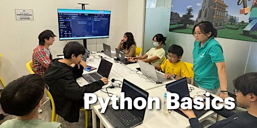 Imagem principal do evento Python Basics Camp for Ages 11 to 19