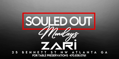 Primaire afbeelding van SOULED OUT MONDAYS @ ZARI ATLANTA