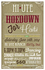 Hi-Ute Hoedown for Haiti! A fundraiser for the Devoted to Children Foundation primary image