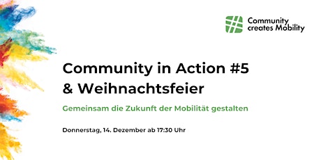 Community in Action #5: Weihnachtsedition primary image