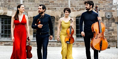 Hauptbild für Konzert und Drei-Gänge-Menü mit Alinde Quartet
