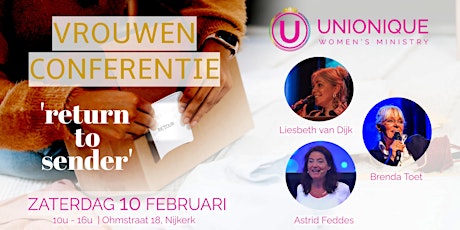 Imagen principal de Unionique Vrouwenconferentie 'Return to Sender'