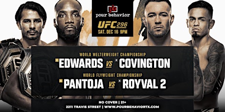 UFC 296 Watch Party primary image