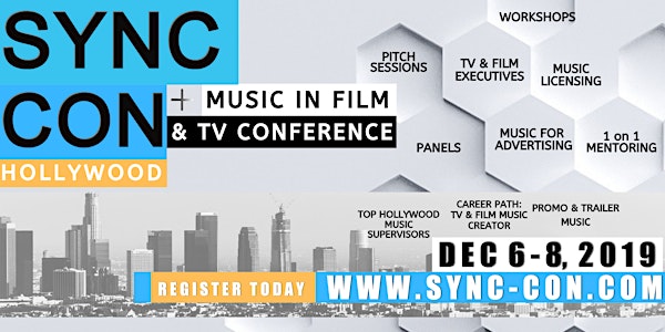 SYNC CON, Hollywood: Music In Film and TV Conference