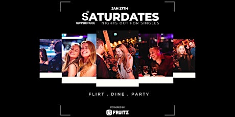 Primaire afbeelding van SATURDATES X  Fruitz l Party for singles in Amsterdam