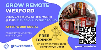 Image principale de Evening Social for Wexford Remote Workers