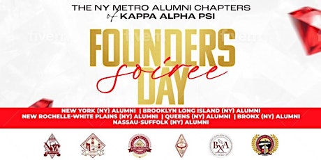 Image principale de Kappa Alpha Psi Founders Day Soiree: Hosted by NYC Metro Chapters