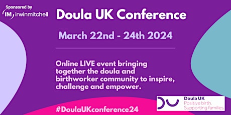 Primaire afbeelding van Doula UK Conference 2024: Inspire & Connect