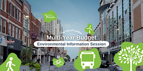 City Multi-Year Budget Environmental Info Session primary image