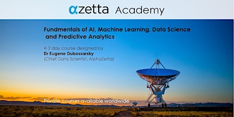 AI, Data Science, Machine Learning and Predictive Analytics - Sydney primary image