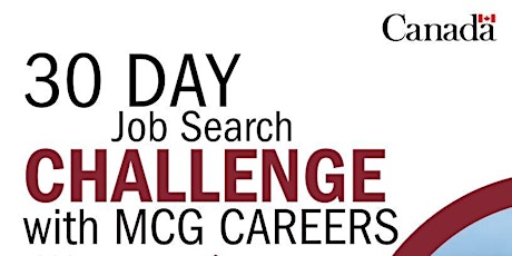 30 Day Job Search Challenge Launch primary image