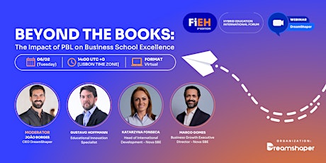 Imagem principal de Webinar: Beyond the Books - The Impact of PBL on Business School Excellence