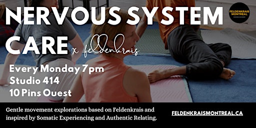 Image principale de Nervous System Care x Feldenkrais