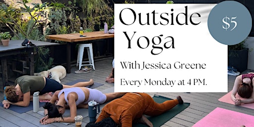 Imagem principal do evento Monday Yoga with Jessica Greene at XMarket Venice