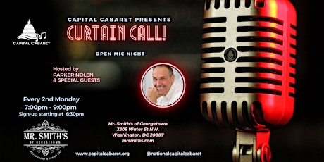 Curtain Call - Open Mic Night by Capital Cabaret