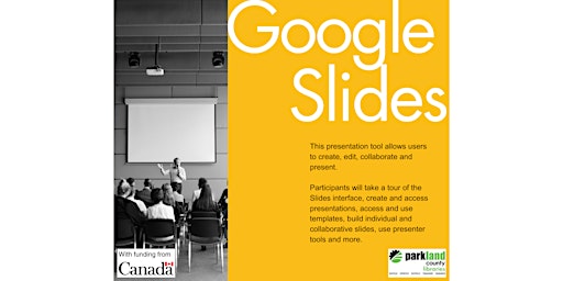 Google Slides Level 1 - March 6 & 13, 6:00-7:30 primary image