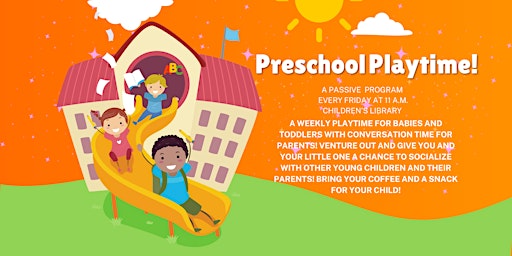 Preschool Playtime primary image