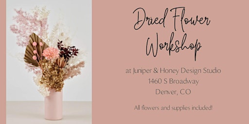 Image principale de Dried Flower Arranging Workshop