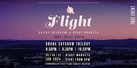 FLIGHT: Drone SkyShow & Night Markets primary image