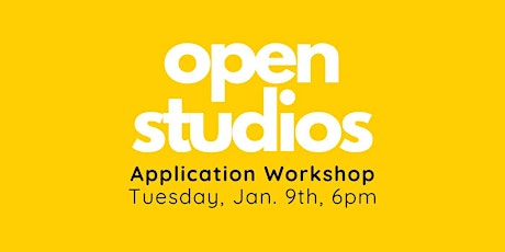 Imagen principal de 2024 Open Studios Workshop