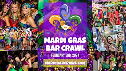 4th Annual Mardi Gras Bar Crawl - Scottsdale primary image